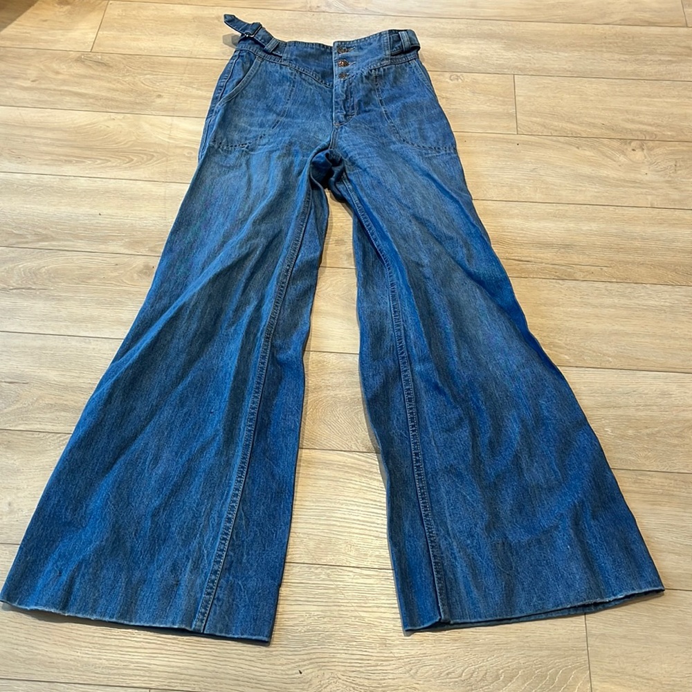 Vintage Blue Flare & Wide Leg Jeans